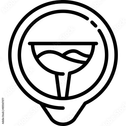 Bar Location Icon