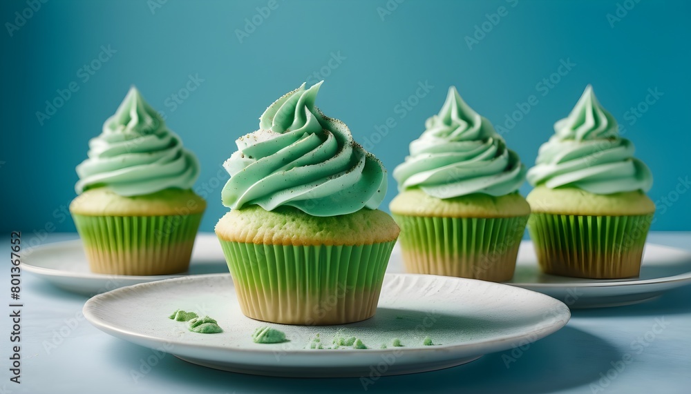 cupcakes on a white background cupcakes on a white background