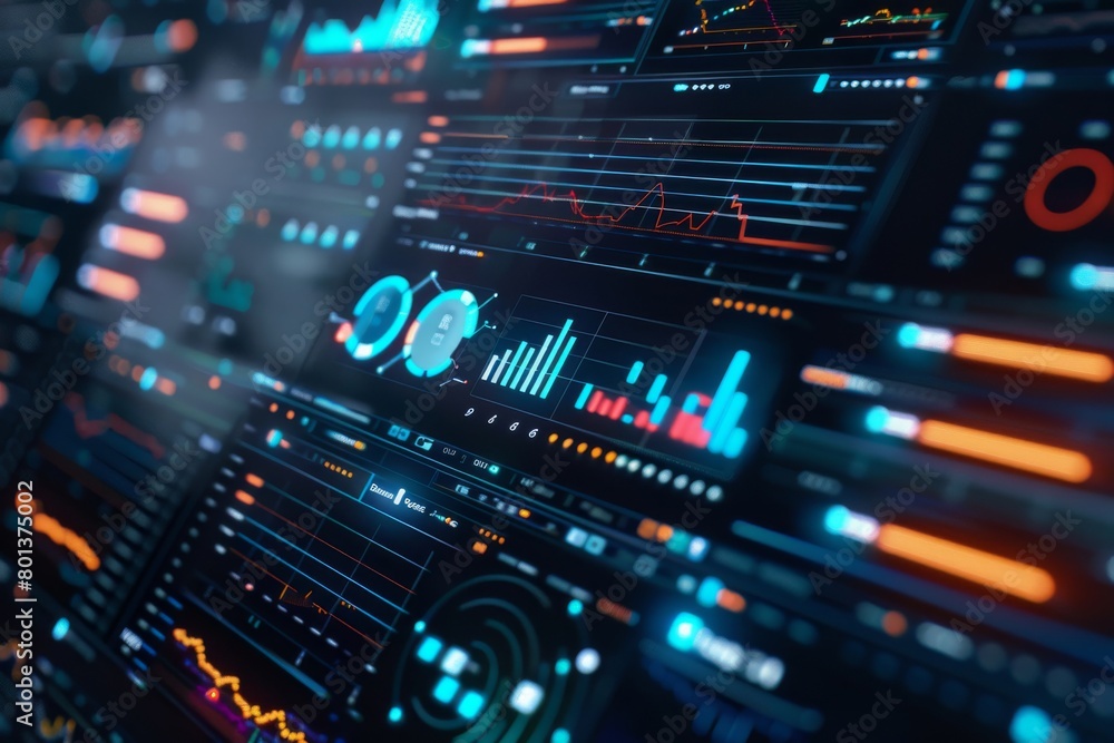Business results evaluation meets strategic business planning in the concept of professional key performance indicator metrics dashboard for sales Business results evaluation meets strategic business planning in the concept of professional key performance indicator metrics dashboard for sales