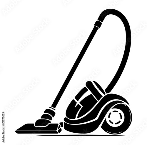 Handheld vacuum cleaner illustration