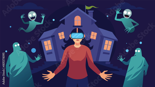 A horror game that uses augmented reality to bring players into a virtual haunted house triggering fear responses through their neural connections..