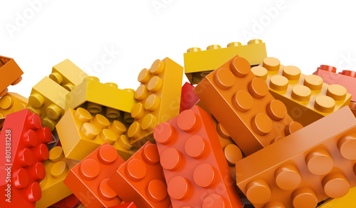 yellow and orange toy plast...