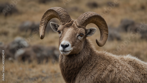 sheep in the mountains