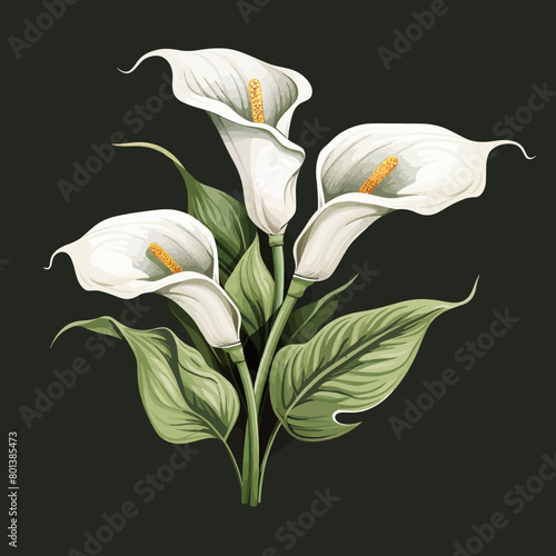 Calla lily flower 