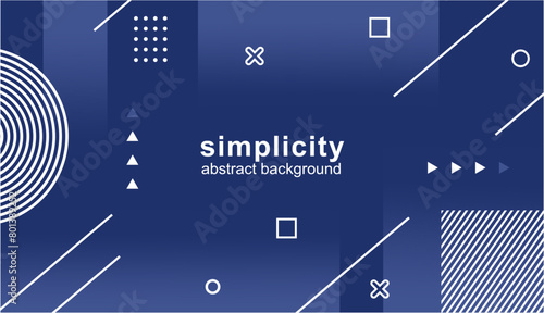 blue abstract vector background