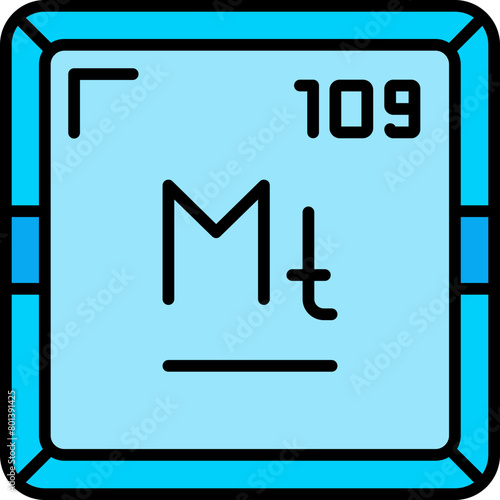 Meitnerium Icon