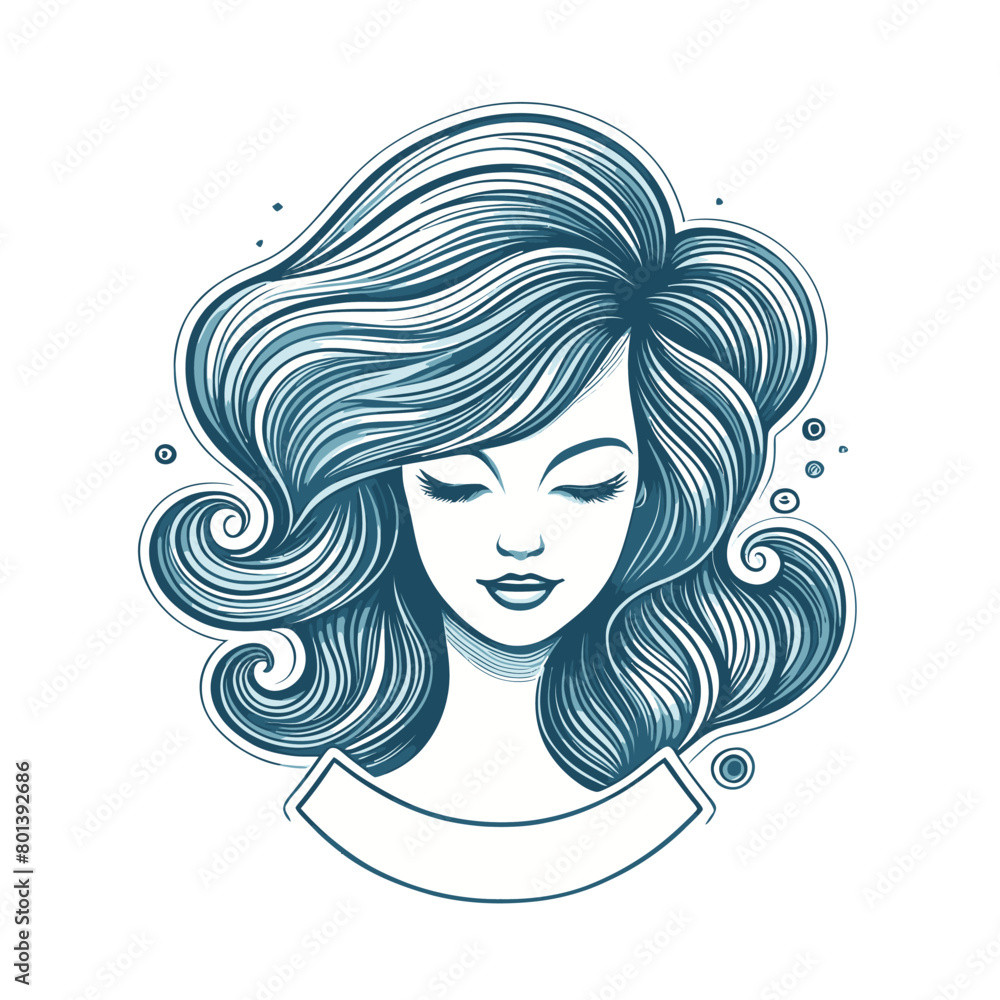 Whimsy Waves Salon Logo with playful hairstyling imagery.BACKGROUND WHITE_4096x4096.eps Whimsy Waves Salon Logo with playful hairstyling imagery.BACKGROUND WHITE_4096x4096.eps