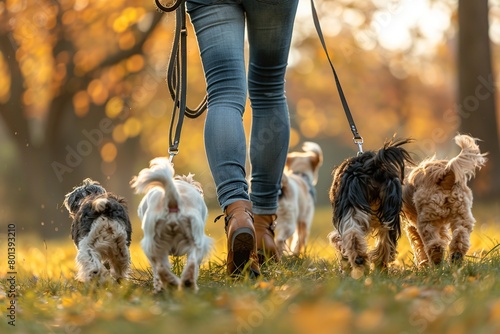 Pawsitively Professional: Expert Dog Walking Business with Superior Services photo