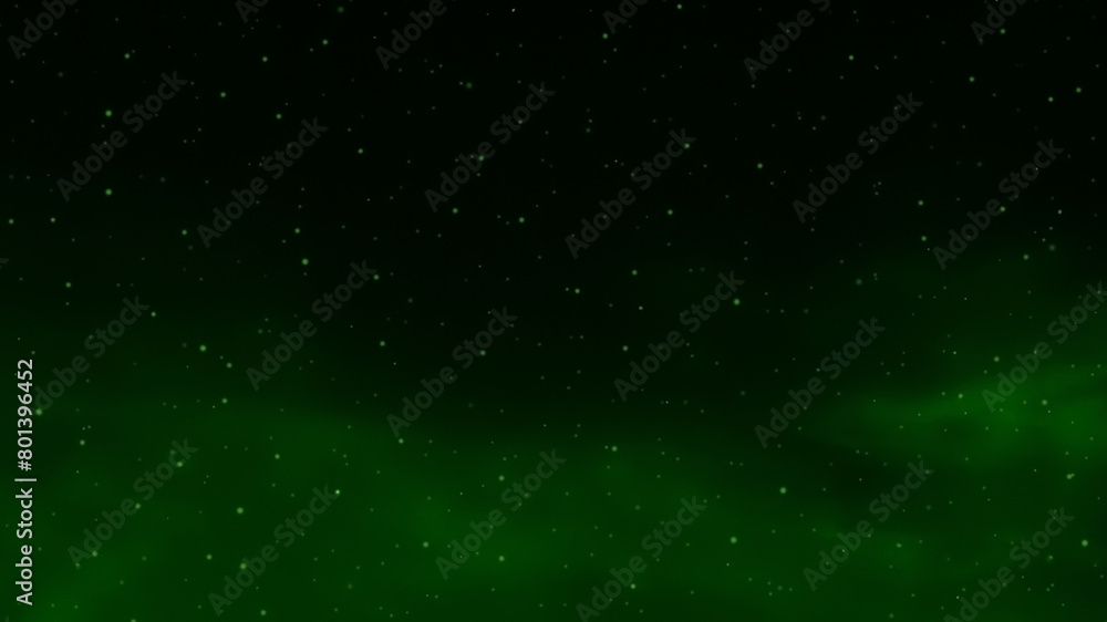 Green galaxy space background. Starry night sky background. Night sky with stars. Green galaxy space background. Starry night sky background. Night sky with stars.