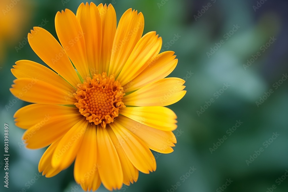 vibrant marigold flower in full bloom vibrant marigold flower in full bloom