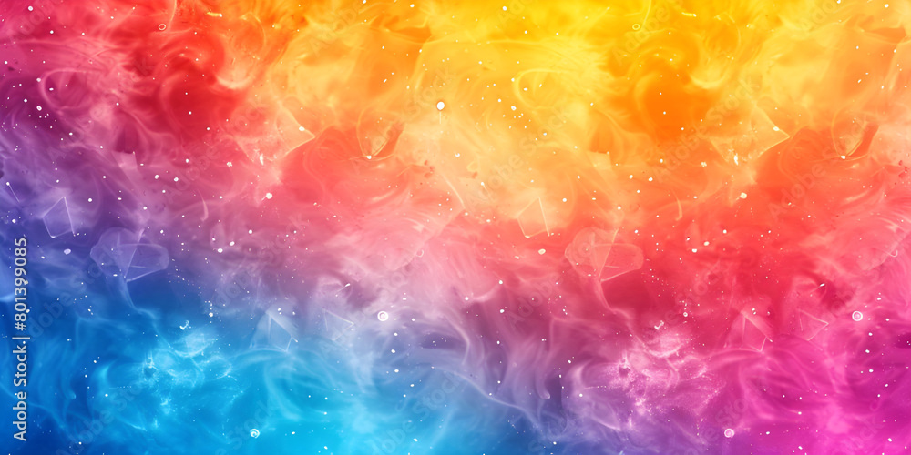 Vibrant Spectrum: Colorful Gradient Background for Impact, Gradient Glow: Bright and Colorful Background for a Dynamic Effect-Ai-generated