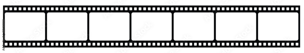 Film strip icon. Video tape photo film strip frame vectro Film strip icon. Video tape photo film strip frame vectro