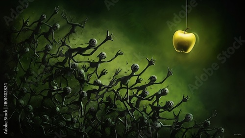 Abstract background representing envy