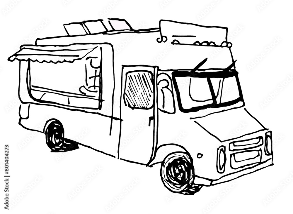 Food Truck Clipart