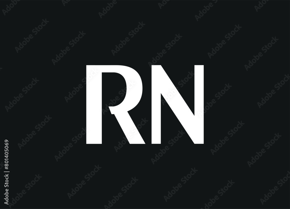 RN letter logo desigen and initial logo desigen RN letter logo desigen and initial logo desigen