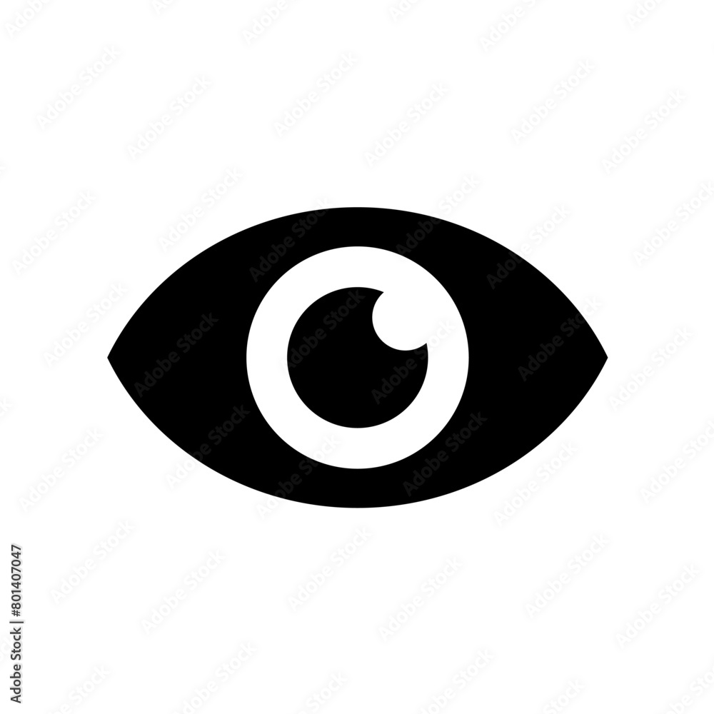 eye, sight, stare, see - vector icon eye, sight, stare, see - vector icon