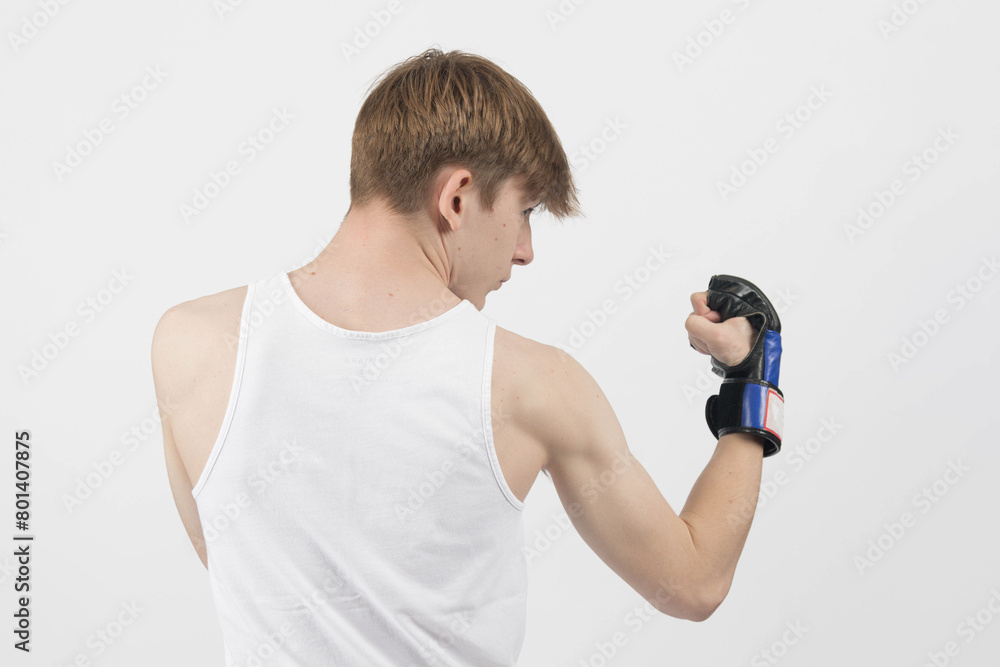 A Teenager Boxer A Teenager Boxer