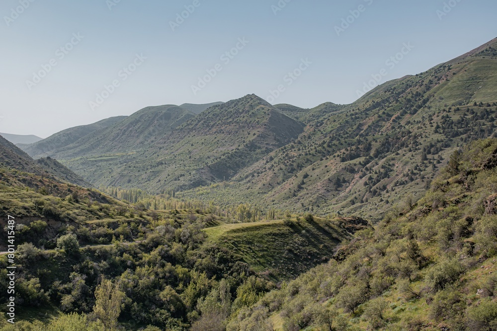 view from the top of the mountain