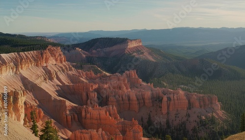 scenic view of cedar breaks national monument