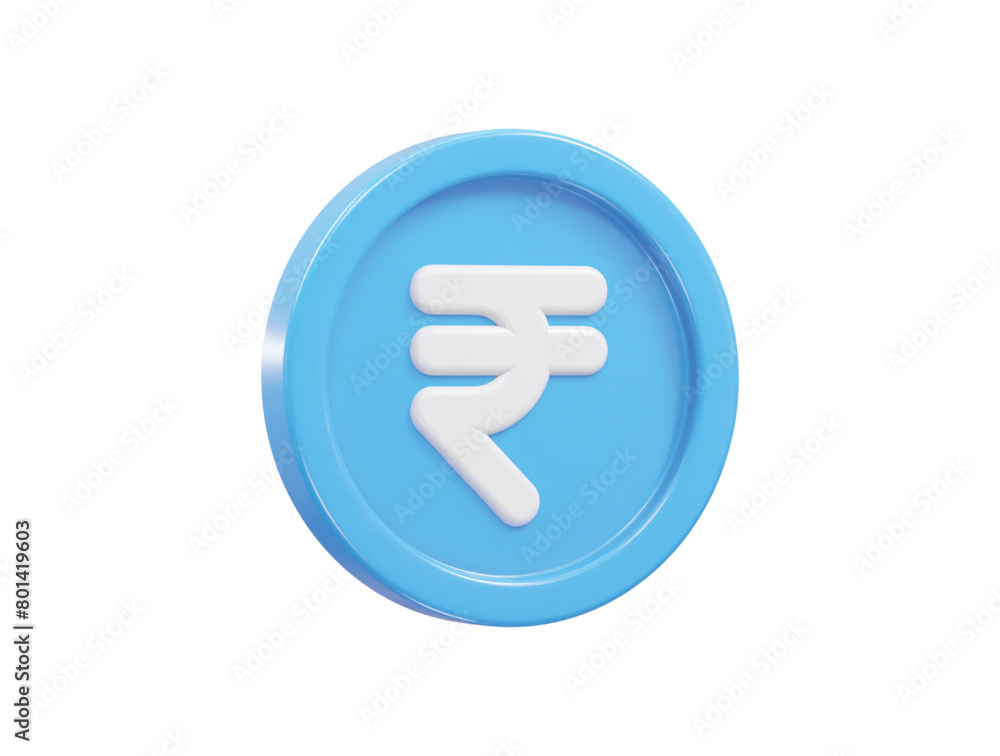Rupee currency icon 3d rendering rupee icon illustration Rupee currency icon 3d rendering rupee icon illustration