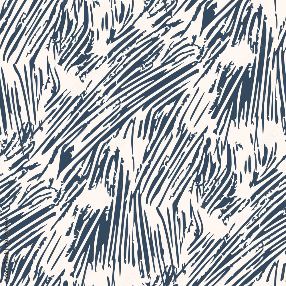 Monochrome Seamless pattern with a simple abstract drawing. Vector Monochrome Seamless pattern with a simple abstract drawing. Vector