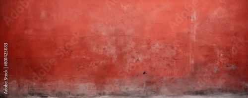 Red wall texture rough background dark concrete floor old grunge background painted color stucco texture with copy space empty blank copyspace