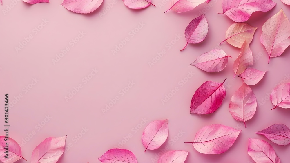 Elegant Premium Design with Minimalistic Sophistication: Soft Pastel Leaves Background. Concept Pastel Leaves, Elegant Design, Minimalistic, Premium, Sophisticated