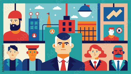 The walls of the factory are adorned with images of celebrities and political figures carefully curated to entice the everhungry audience..