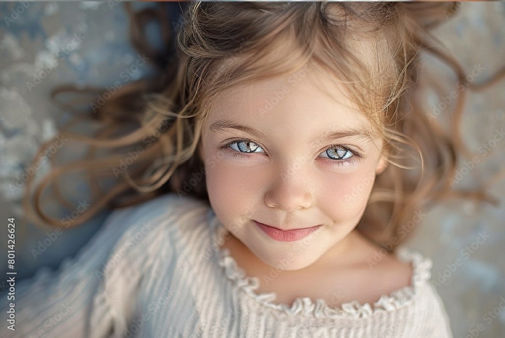 Stunning high resolution photos of a beautiful five year old girl with