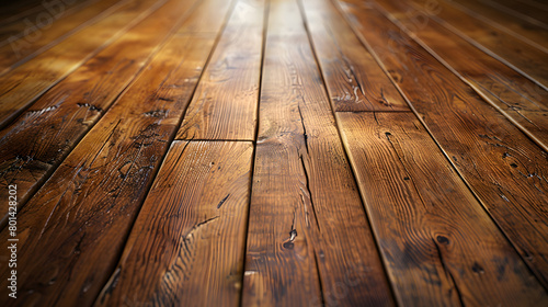 Brown Wooden Planks with Natural Pattern for Sophisticated Interior Surface Flooring