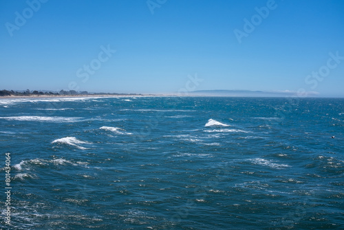 Watching the waves at Pismo Beach in Pismo Beach  California