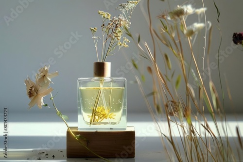 A fragrant genius who develops unique scents and perfumes, combining different notes and ingredients to create unique compositions. His works become real art perfumes photo