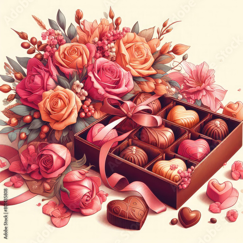Generative Ai Valentine Celebration days, Valentine's day celebration, valentine's day celebration, Valentine's Day chocolates, Valentine's Day flowers and chocolates, Valentine's Day gifts, valentine