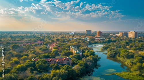 Gaborone Peaceful Landscapes Skyline photo