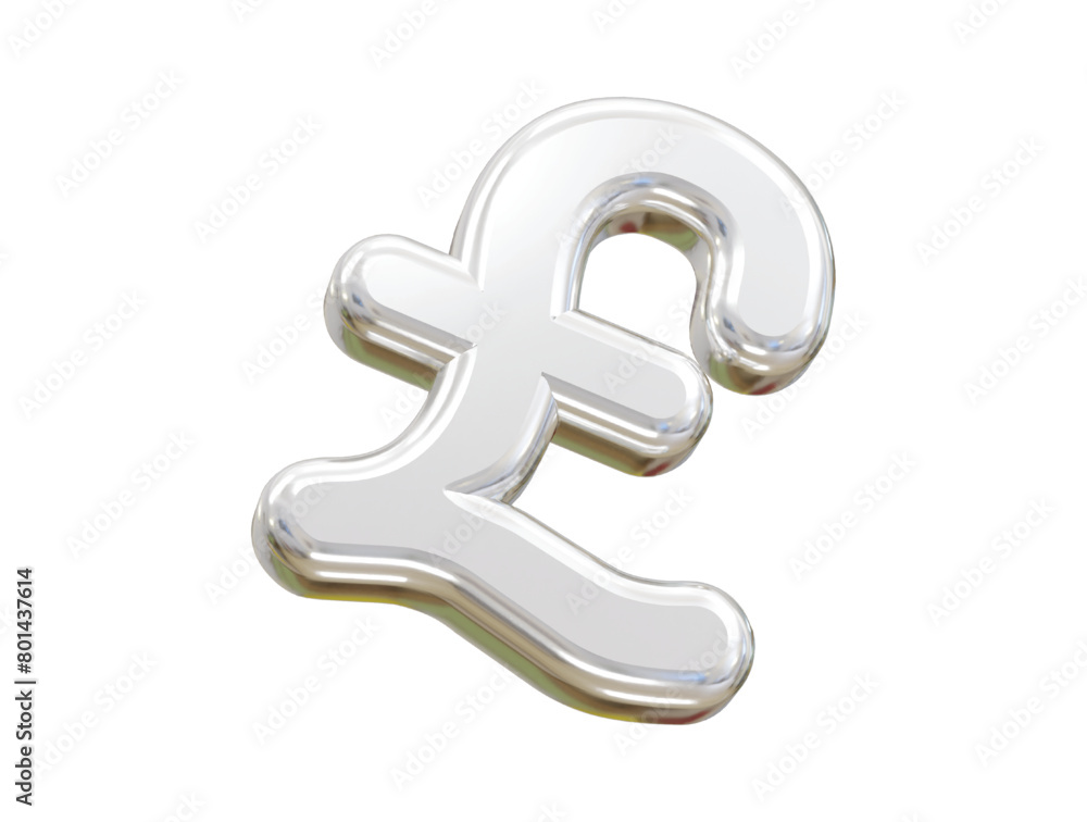 Pound icon 3d rendering illustration element Pound icon 3d rendering illustration element