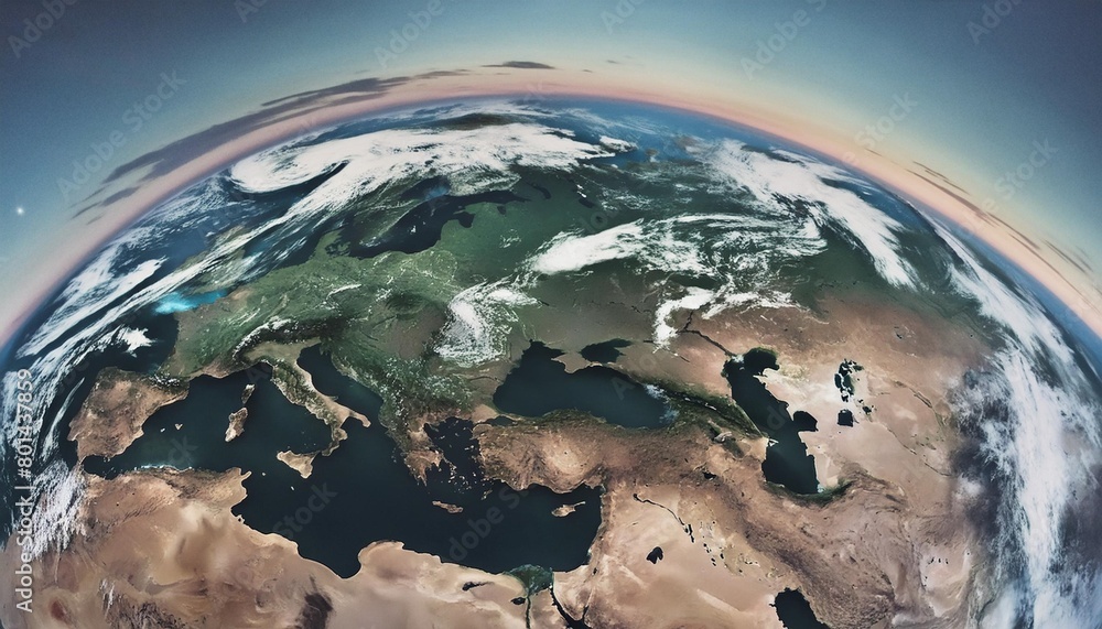 planet earth middle east and europe