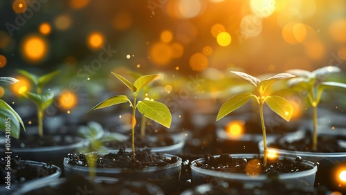 How Planting Trees Can Drive Financial Prosperity Through Sustainable Business Growth. Concept Sustainable Business, Financial Prosperity, Tree Planting, Environmental Impact, Growth Strategies