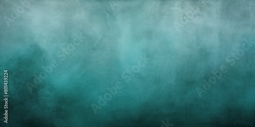 Teal gray white grainy gradient abstract dark background noise texture banner header backdrop design copy space empty blank copyspace for design 