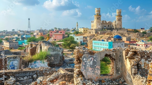 Mogadishu Coastal Resilience Skyline photo