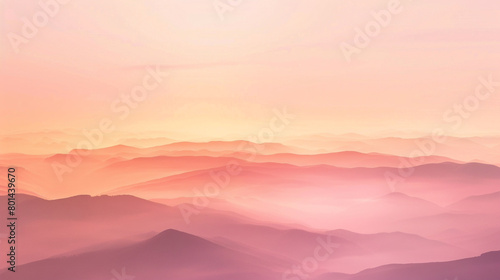 Envision a gradient backdrop moving from earthy browns to ethereal pastel pinks, offering a harmonious canvas for your graphics.