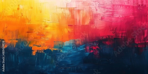 Stylish Multicolored Painting. Abstract Art Texture Wallpaper.