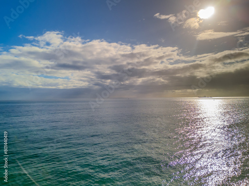 Fort Lauderdale, Florida beach in the morning