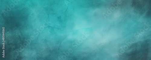 Turquoise gray white grainy gradient abstract dark background noise texture banner header backdrop design copy space empty blank copyspace for design 