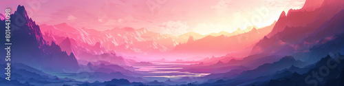 Engage with the dynamic interplay of light and color in a sunrise gradient animation  where vivid hues evolve into profound tones  inviting exploration and experimentation.