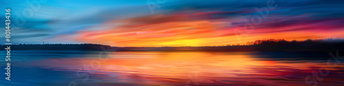 Engage with the dynamic interplay of light and shadow in a sunrise gradient  where vibrant hues blend seamlessly with darker tones  offering a captivating scene for creative expression.
