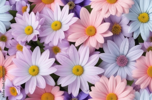 background of blooming pink chrysanthemums