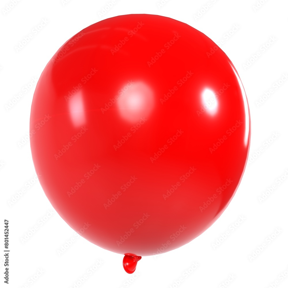 Red Balloon isolated on white background Red Balloon isolated on white background