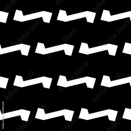 Figures background. Curves ornament. Shapes backdrop. Symbols background. Signs wallpaper. Tribal motif. Ethnic vector. Digital paper, textile print, web design. Seamless pattern.