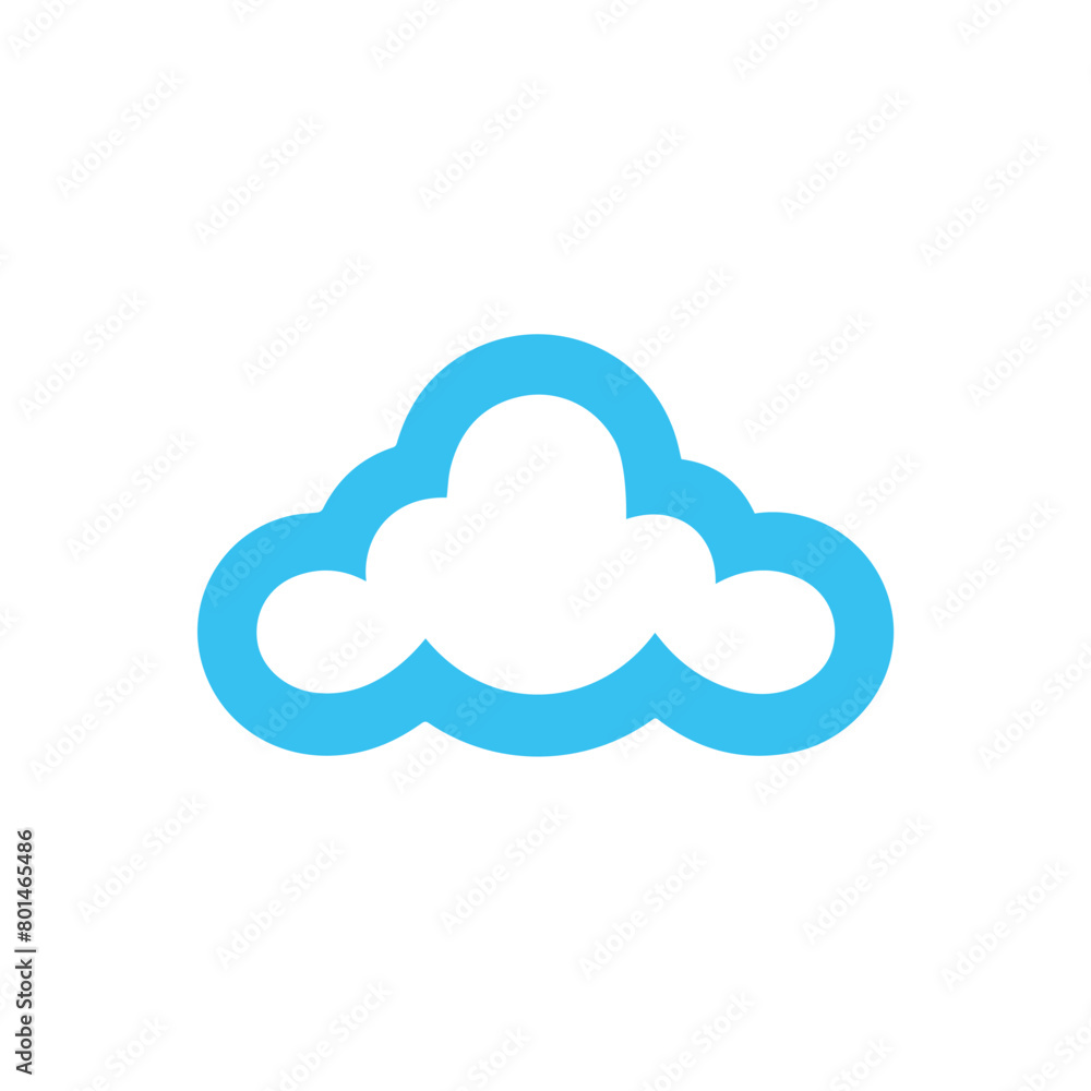 Weather Icon Vector illustration blue rainy design. Weather Icon Vector illustration blue rainy design.