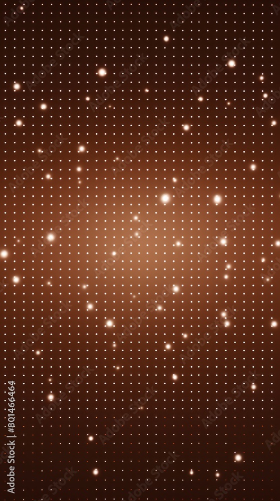 Brown LED screen texture dots background display light TV pixel pattern monitor screen blank empty pattern with copy space for product design or text 